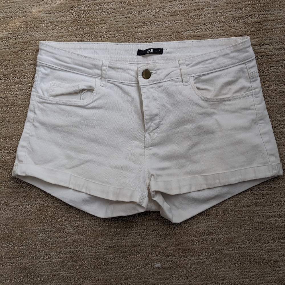 White shorts